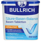 Bullrich Acid-Base Balance Tablets Double Pack 900 Tablets | Minerals & Zinc for Acid-Base Metabolism | 2 × 450 Tablets | PZN 11089888