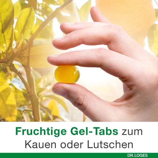Vitamin D-Loges 5,600 IU | Weekly Vitamin D3 for Immune System, Bones & Muscles | 60 Gel-Tabs | PZN 11640978