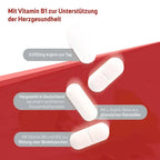 Avitale Arginin Plus 120 Tablets | 3,000 mg L-Arginine | Vitamin B1, B6, B12 & Folic Acid | Heart Health & Homocysteine Metabolism | PZN 12470509