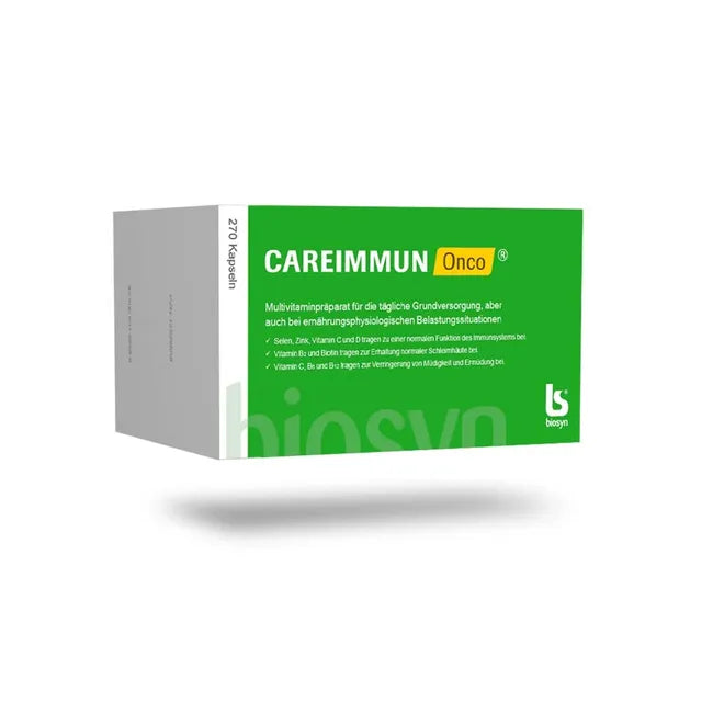 CAREIMMUN Onco® | Coenzyme Q10 50 mg + Vitamins, Minerals, Lutein & Lycopene | Once-Daily Micronutrient Formula | 270 Capsules | PZN 12599864