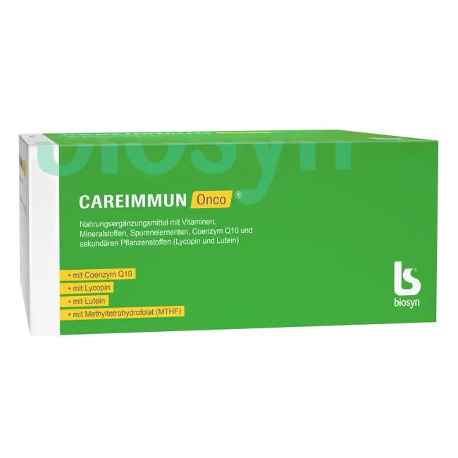 CAREIMMUN Onco® | Coenzyme Q10 50 mg + Vitamins, Minerals, Lutein & Lycopene | Once-Daily Micronutrient Formula | 270 Capsules | PZN 12599864