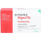 PADMA DigesTib | Pomegranate, Galangal, Long Pepper, Cardamom & Calcium | Digestive Enzyme Support | Vegan | 60 Capsules | PZN 13162307