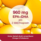 omega3-Loges® plus Astaxanthin | High-Dose Omega-3 EPA & DHA + Natural Astaxanthin | Heart, Brain & Vision Support | 60 Capsules | PZN 13360042
