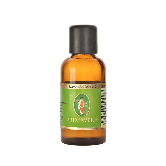 PRIMAVERA Fine Lavender Organic Essential Oil | 100% Pure Lavandula Angustifolia | 50 ml | PZN 13513161