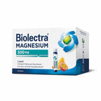 德国原装 Biolectra 镁300mg口服液 28 瓶支持 肌肉神经能量 橙百香果味 PZN 13986586