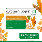 curcumin-Loges plus Boswellia 120 Capsules | High-Bioavailability Curcumin, Boswellia & Vitamin D3 | Joint & Mobility Support | PZN 14037248