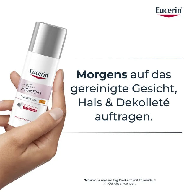 Eucerin Anti-Pigment Complete Routine Set | Cleanser + Dual Serum + Day Cream SPF30 + Night Cream + Eye Care | Complete Dark Spot & Brightening Skincare Made in Germany