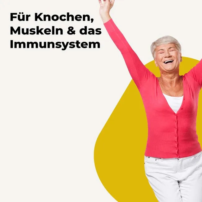 Avitale Vitamin D3 + K2 2000 IU | 50 µg Vitamin D3 + 100 µg K2 MK-7 | Bones, Muscles & Immune Support | 120 Tablets | PZN 15205937