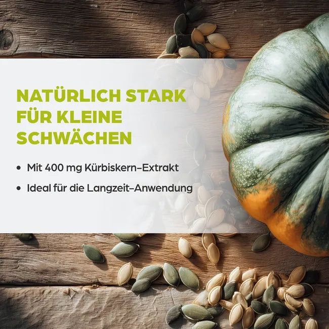 Dr. Böhm Pumpkin for Women | 20:1 Styrian Pumpkin Seed Extract & Soy Isoflavones | Women's Bladder & Pelvic Floor Wellness | 60 Tablets | PZN 15390969