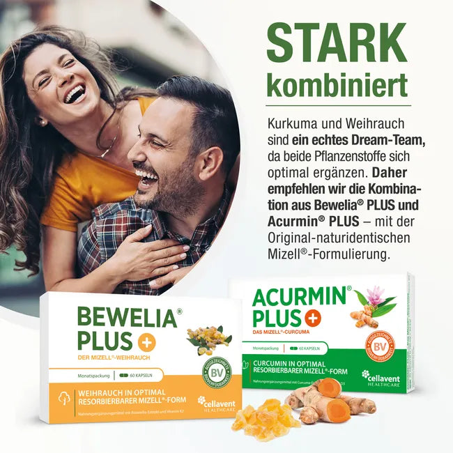 Bewelia PLUS | Boswellia Serrata Extract (AKBA) & Vitamin K2 (MK-7) | Bone Health & Daily Wellness | 60 Soft Capsules | PZN 15562123