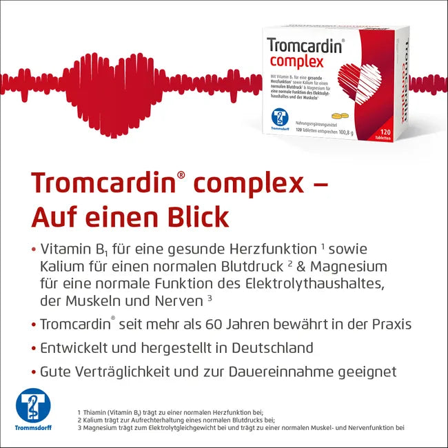 Tromcardin 复合物 180 片 - 您的心脏和健康伙伴 PZN 15640662