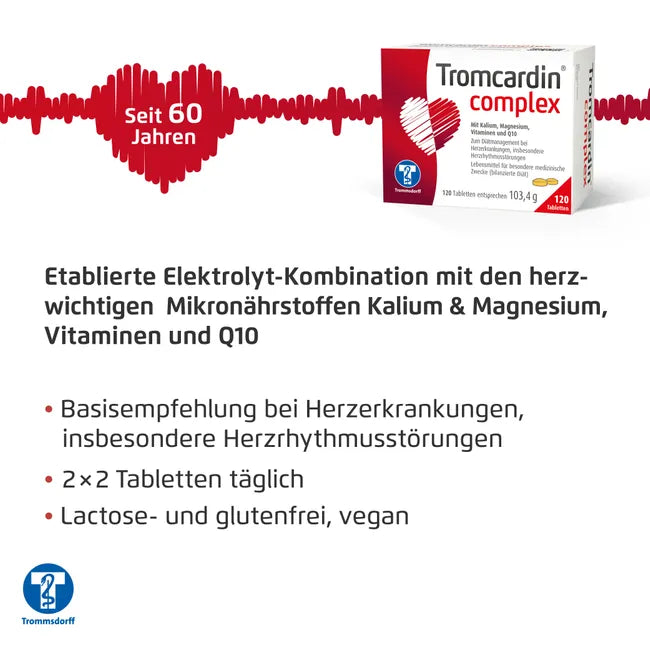 Tromcardin 复合物 180 片 - 您的心脏和健康伙伴 PZN 15640662