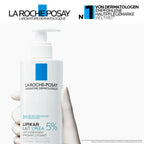 La Roche-Posay Lipikar Lait Urea 5+ Body Lotion | 5% Urea, Shea Butter & Allantoin | Very Dry, Rough & Sensitive Skin | Children & Adults | 400 ml | PZN 15996784