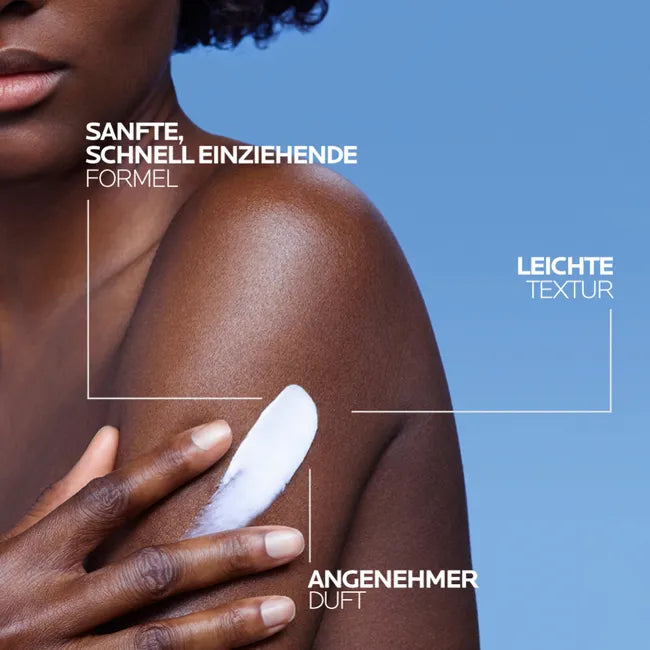 La Roche-Posay Lipikar Lait Urea 5+ Body Lotion | 5% Urea, Shea Butter & Allantoin | Very Dry, Rough & Sensitive Skin | Children & Adults | 400 ml | PZN 15996784