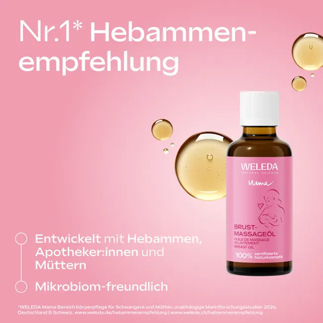 Elevit Pregnancy & Breastfeeding Ultimate Care Bundle | Elevit 2 + Elevit 3 + Weleda Pregnancy Body Oil + Weleda Breast Massage Oil | Complete Maternity Care | Made in Germany