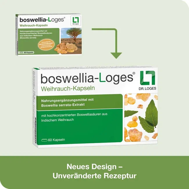 boswellia-Loges Boswellia Capsules | High-Strength Boswellia Serrata Extract | 80% Boswellic Acids | Advanced Micellar Formula | 120 Capsules | PZN 16205738