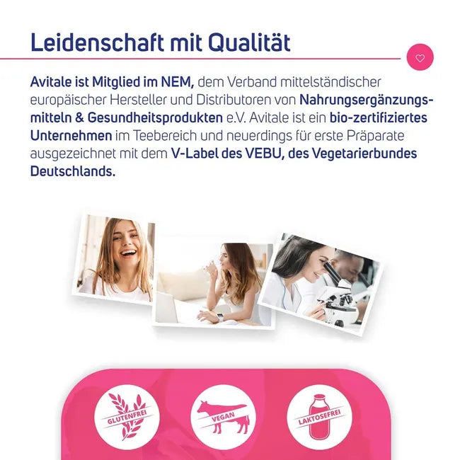 德国原装Avitale D-甘露糖冲剂30支装 | 含烟酸 + 生物素，维护黏膜健康 | PZN 15211375