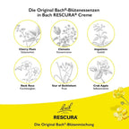 Bach RESCURA Cream | Shea Butter, Glycerin & Original Bach Flower Essence Blend | Moisturizing & Soothing Skin Care | 30 ml | PZN 16391824