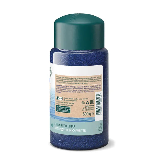 Kneipp Deep Relaxation Bath Crystals | Patchouli Essential Oil & Sandalwood Extract | Vegan | 600 g | PZN 16503996