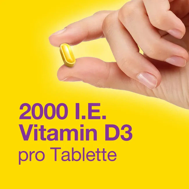 Vigantolvit 免疫力片 60粒 – 维生素 D3 2000 IU + 多种营养免疫支持 PZN 16752328