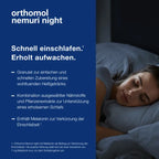 Orthomol Nemuri Night Hot Drink | 1 mg Melatonin + Magnesium, L-Tryptophan, Glycine & Plant Extracts | 30 Sachets | PZN 16918007