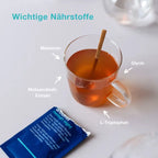 Orthomol Nemuri Night Hot Drink | 1 mg Melatonin + Magnesium, L-Tryptophan, Glycine & Plant Extracts | 30 Sachets | PZN 16918007