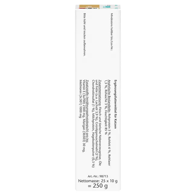 Doppelherz for Animals Joint Complex for Cats | Omega-3, Green-Lipped Mussel, Chondroitin & Vitamin E | Joint & Mobility Support | 25 Licks | PZN 17305672