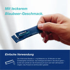 Orthomol Nemuri Night | 1 mg Melatonin + Passionflower & Lemon Balm | Blueberry Direct Granules | 30 Sachets | PZN 17440252