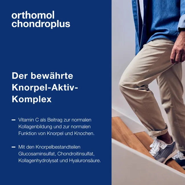Orthomol Complete Mobility Support Bundle | Joint, Bone & Connective Tissue Formula | Chondroplus + Osteo + Tendo | 30-Day Premium Pack