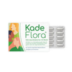 KadeFlora Lactic Acid Bacteria with Biotin 30 Capsules | Women's Vaginal Flora Probiotic | 3 Lactobacillus Strains | 10.8 Billion CFU | PZN 18071012