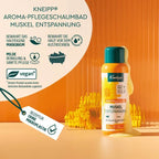 Kneipp Muscle Relaxation Aroma Care Bubble Bath | Arnica, Rosemary & Natural Essential Oils | 400 ml | PZN 18076015