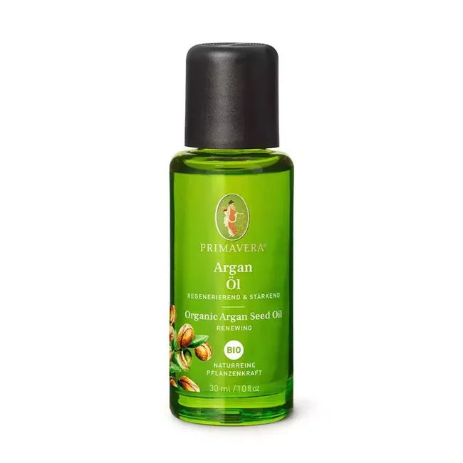 PRIMAVERA Organic Argan Oil | 100% Pure Moroccan Argan Oil | Face, Hair & Nails | 30 ml | PZN 18195004