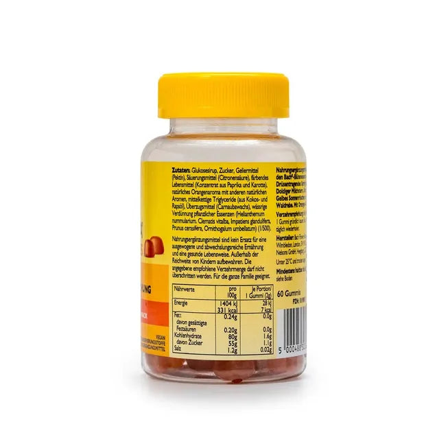 Bach RESCURA Day & Night Gummies Bundle | Original Bach Flower Essence Blend | Orange & Berry Flavors | Vegan | 2 × 60 Gummies PZN 18198936 + PZN 18198913 | Daily & Nighttime Wellness Set