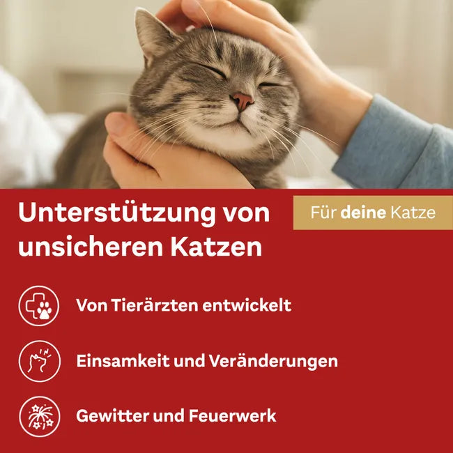 Doppelherz Relax Spray for Cats | Synthetic Feline Pheromones & Lavender | Calming Environment Spray for Home & Travel | 90 ml | PZN 18404689