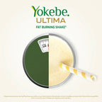 Yokebe ULTIMA Fat Burning Shake | High-Protein Meal Replacement with Guarana, Vitamins & Minerals | Vanilla-Lemon | 2 × 400 g | PZN 18426165