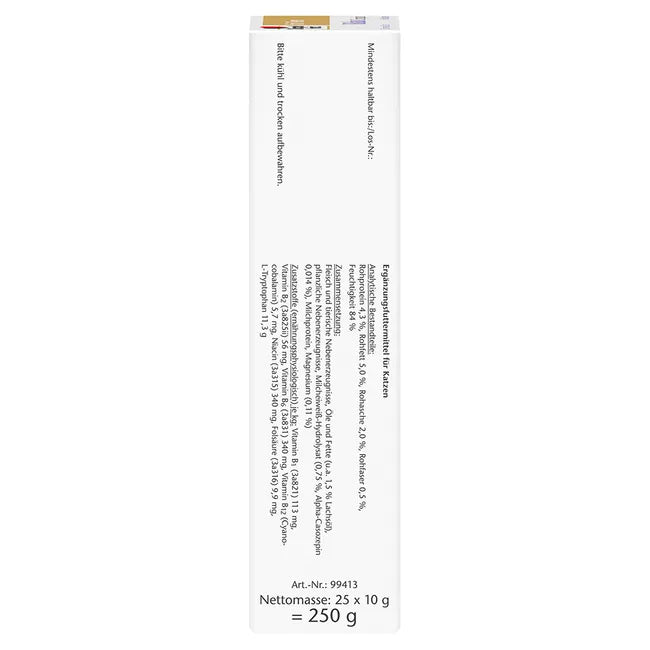 Doppelherz Relax Complex for Cats | L-Tryptophan, Alpha-Casozepin, Magnesium & B Vitamins | Calming & Relaxation Support | 25 Licks | PZN 18450169