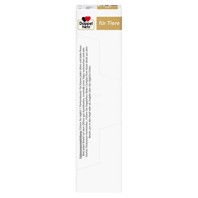 Doppelherz Relax Complex for Cats | L-Tryptophan, Alpha-Casozepin, Magnesium & B Vitamins | Calming & Relaxation Support | 25 Licks | PZN 18450169