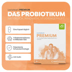 Lactobact PREMIUM Probiotic Capsules 30 Capsules | 11 Live Bacterial Strains | 8 Billion CFU | Gut Microbiome Support | PZN 18487422