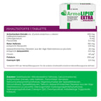 ArmoLIPID EXTRA with Artichoke 60 Tablets | Red Yeast Rice, Artichoke Extract, Coenzyme Q10 & Chromium PZN 18498733