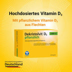 Dekristolvit D3 2000 IU Plant-Based | Vegan Vitamin D3 from Lichen | Immune System, Bones & Muscle Support | 120 Capsules | PZN 18674845