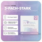 Lactobact INTIMA 30 Delayed-Release Capsules | Cranberry, D-Mannose & Probiotics for Women's Urinary & Intimate Health | PZN 18739349
