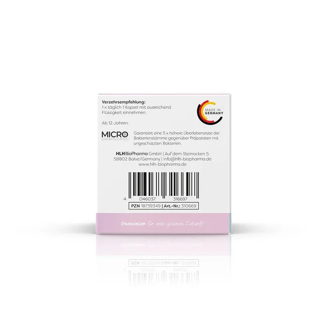 Lactobact INTIMA 30 Delayed-Release Capsules | Cranberry, D-Mannose & Probiotics for Women's Urinary & Intimate Health | PZN 18739349