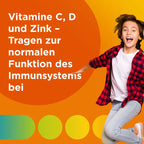 Centrum Kids Immune Vitamin Gummies | Vitamin C, D & Zinc | Immune Support for Children 4+ | Orange Flavour | 60 Gummies | PZN 18739898
