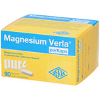 Magnesium Verla® purKaps | 150 mg Magnesium Citrate for Muscles, Nerves & Energy | Pure Vegan Formula | 90 Capsules | PZN 18812520