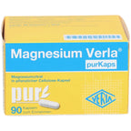Magnesium Verla® purKaps | 150 mg Magnesium Citrate for Muscles, Nerves & Energy | Pure Vegan Formula | 90 Capsules | PZN 18812520