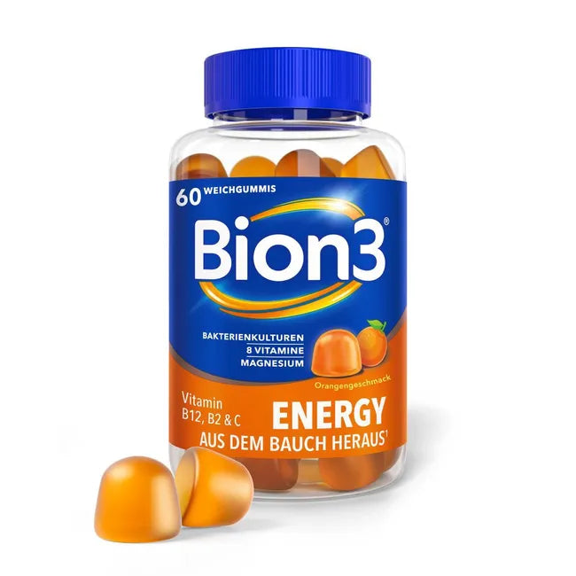VIGANTOLVIT Vitamin D3 + Bion3 Immun Gummies + Bion3 Energy Gummies | Ultimate Wellness Gummy Bundle | 180 Gummies Total | Vitamin D, Multivitamins, Probiotics & Minerals PZN 18199060 + 18860200 + 18860192