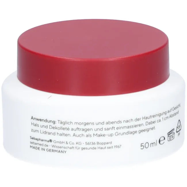sebamed Anti-Aging Replenishing Cream | Q10 + Hyaluronic Acid + Vitamin A | Avocado Oil, Almond Oil & Shea Butter | pH 5.5 | 50 ml | PZN 19186875