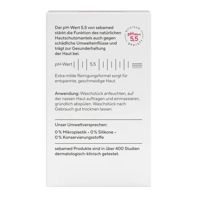 Sebamed Soap-Free Cleansing Bar Olive Triple Pack 450g | Olive Oil, Aloe Vera & Silk Protein | pH 5.5 | Face, Hands & Body | 3 × 150 g | PZN 19187567
