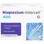 Magnesium-Intercell 400 | High-Dose Magnesium 400 mg | Muscle, Nerve & Energy Support | 120 Capsules | PZN 19275656