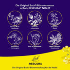 Bach RESCURA Night Pets Alcohol-Free Drops | 6 Bach Flower Essences | Night-Time Calming & Emotional Wellbeing Support | Vegan | 10 ml | PZN 19346333